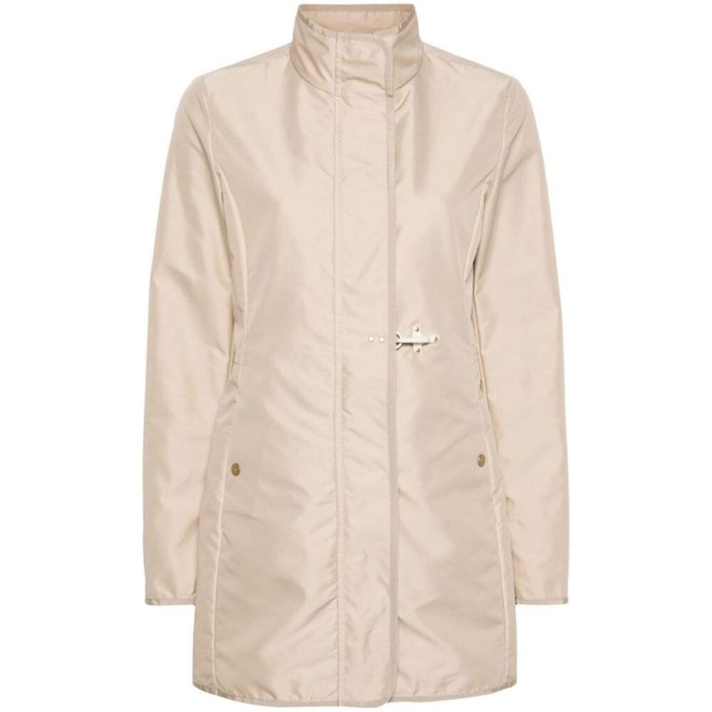 FAY Women's Classic Lightweight Trench Coat Women Beige Coats & Jackets